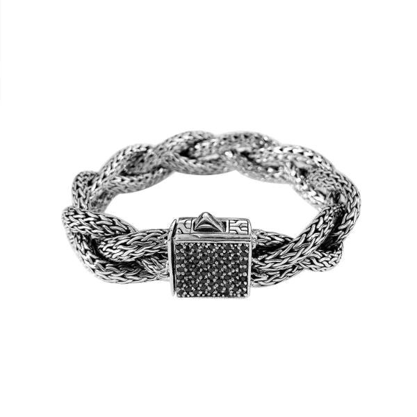 Black and white cz bracelet deals